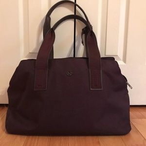 Lululemon Go Getter Bag Black Cherry Tote